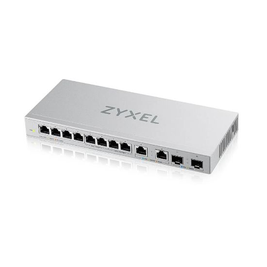 Image de Zyxel commutateur réseau Non-géré Gigabit Ethernet (10/100/1000) Gris (XGS1010-12-ZZ0102F)