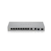 Image de Zyxel commutateur réseau Non-géré Gigabit Ethernet (10/100/1000) Gris (XGS1010-12-ZZ0102F)