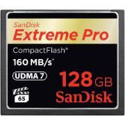 Image de Sandisk 128GB Extreme Pro CF 160MB/s 128 Go CompactFlash (SDCFXPS-128G-X46)