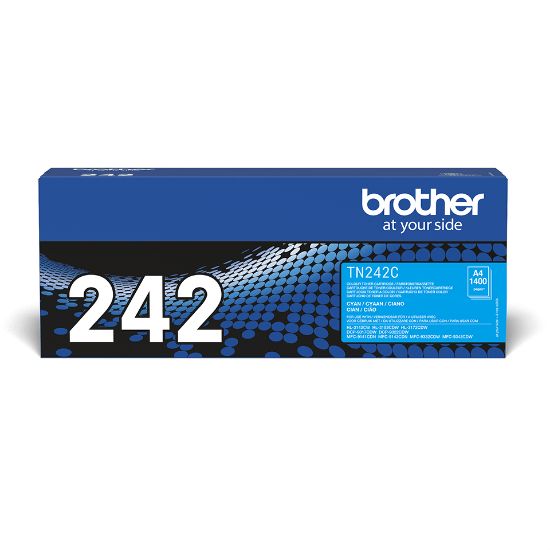 Image de Brother Cartouche de toner originale – Cyan (TN-242C)