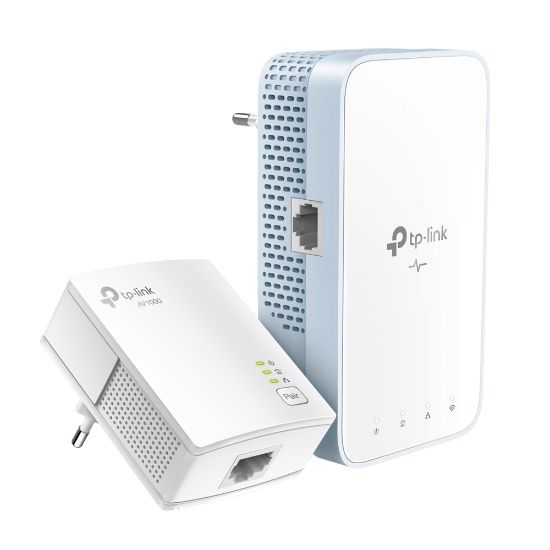 Image de TP-Link Adaptateur réseau CPL 1000 Mbit/s Ethernet/LAN Wifi Blanc (TL-WPA7517 KIT)