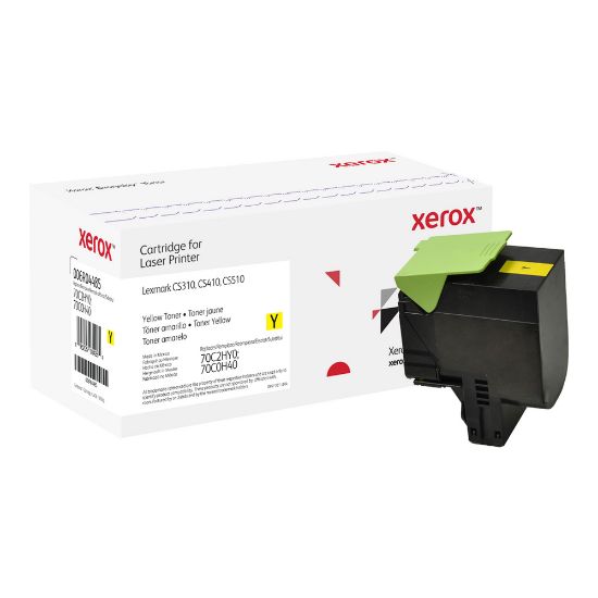 Image de Toner Jaune Everyday™ de Xerox compatible avec Lexmark 70C2HY0/70C0H40, Grande capacité (006R04485)