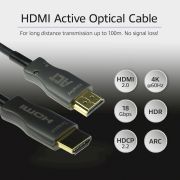 Image de ACT câble HDMI 20 m HDMI Type A (Standard) Noir (AK3932)