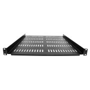 Image de StarTech.com Étagère Rack 19 pouces 1U - Plateau Rackable Universel Ventilé - Étagère Baie de Brassage - Étagère Cantilever Rack 19" - Capacité 25kg - Rangement Rack ... (SHELF-1U-20-FIXED-V)