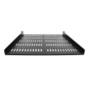 Image de StarTech.com Étagère Rack 19 pouces 1U - Plateau Rackable Universel Ventilé - Étagère Baie de Brassage - Étagère Cantilever Rack 19" - Capacité 25kg - Rangement Rack ... (SHELF-1U-20-FIXED-V)
