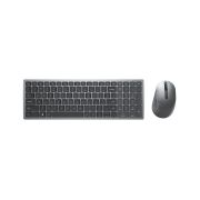 Image de DELL KM7120W clavier Souris incluse Bureau RF sans fil + Bluetooth QWERTY Gris, Titane (KM7120W-GY-UK)