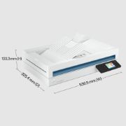 Image de HP Scanjet Pro N4600 fnw1 Scanner à plat et chargeur automatique 1200 x 1200 DPI A5 Blanc (20G07A#B19)
