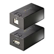Image de StarTech.com Prolongateur USB 2.0 Jusqu'à 150m sur Câble Ethernet Cat5e/Cat6 - Extender/Extendeur USB 2.0 - Extension USB 2.0 via Ethernet sur Câble LAN avec RJ45 (C15012-USB-EXTENDER)