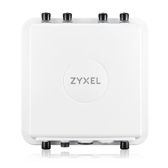 Image de Zyxel WAX655E 4800 Mbit/s Blanc Connexion Ethernet, supportant l'alimentation via ce port (PoE) (WAX655E-EU0101F)