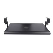 Image de StarTech.com Support Clavier Coulissant Sous Bureau - Support Clavier Ergonomique à Pince en C - Tiroir Clavier Coulissant, Jusqu'à 12kg - Tablette Coulissante, Clav ... (KEYBOARD-TRAY-CLAMP1)