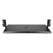 Image de StarTech.com Support Clavier Coulissant Sous Bureau - Support Clavier Ergonomique à Pince en C - Tiroir Clavier Coulissant, Jusqu'à 12kg - Tablette Coulissante, Clav ... (KEYBOARD-TRAY-CLAMP1)