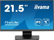 Image de iiyama ProLite écran plat de PC 54,6 cm (21.5") 1920 x 1080 pixels Full HD LCD Écran tactile Noir (T2252MSC-B2)