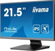 Image de iiyama ProLite écran plat de PC 54,6 cm (21.5") 1920 x 1080 pixels Full HD LCD Écran tactile Noir (T2252MSC-B2)