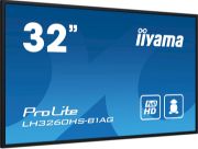 Image de iiyama Écran d'affichage dynamique Carte A numérique 80 cm (31.5") LED Wifi 500 cd/m² Full HD Noir Intégré dans le processeur Android 11 24/7 (LH3260HS-B1AG)