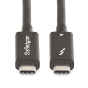 Image de StarTech.com Câble Thunderbolt 2 m 40 Gbit/s Noir (A40G2MB-TB4-CABLE)