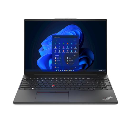 Image de Lenovo ThinkPad E16 Gen 1 (AMD) AMD Ryzen™ 5 7530U Ordinateur portable 40,6 cm (16") WUXGA 16 Go DDR4-SDRAM 512 Go SSD Wi-Fi 6 (802.11ax) Windows 11 Pro Anglais Noir (21JT0039MH)