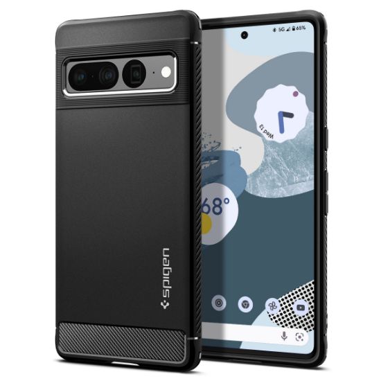 Image de Spigen Pixel 7 Pro Case Rugged Armor - Noir (ACS04725)