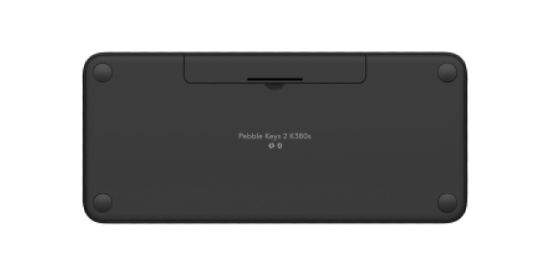 Image de Logitech Pebble Keys 2 K380s clavier Universel RF sans fil + Bluetooth AZERTY Français Graphite (920-011803)
