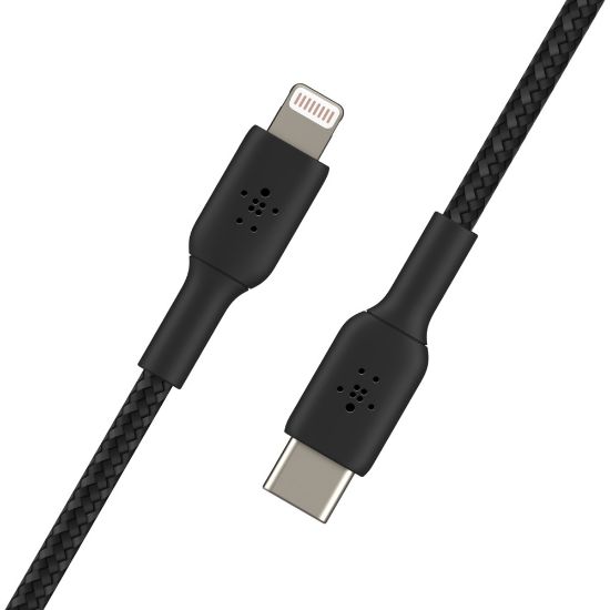 Image de Belkin câble Lightning 1 m Noir (CAA004BT1MBK)