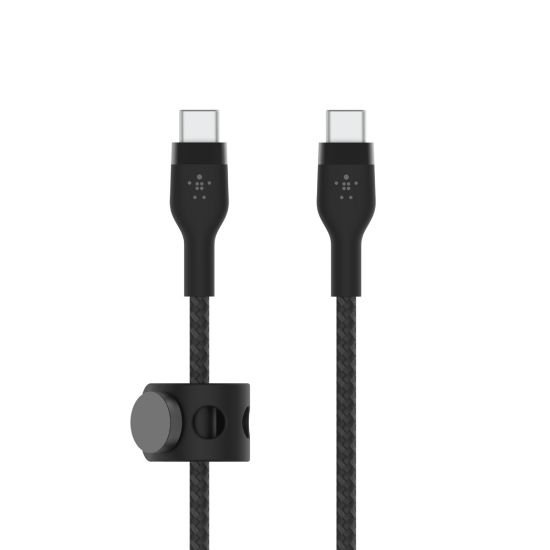 Image de Belkin BOOST?CHARGE PRO Flex câble USB 2 m USB 2.0 USB C Noir (CAB011BT2MBK)