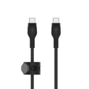 Image de Belkin BOOST?CHARGE PRO Flex câble USB 1 m USB 2.0 USB C Noir (CAB011BT1MBK)