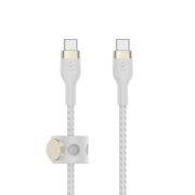 Image de Belkin BOOST?CHARGE PRO Flex câble USB 1 m USB 2.0 USB C Blanc (CAB011BT1MWH)