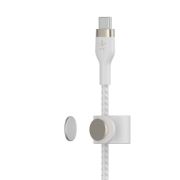 Image de Belkin BOOST?CHARGE PRO Flex câble USB 1 m USB 2.0 USB C Blanc (CAB011BT1MWH)