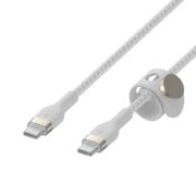 Image de Belkin BOOST?CHARGE PRO Flex câble USB 1 m USB 2.0 USB C Blanc (CAB011BT1MWH)