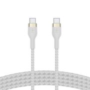 Image de Belkin BOOST?CHARGE PRO Flex câble USB 1 m USB 2.0 USB C Blanc (CAB011BT1MWH)