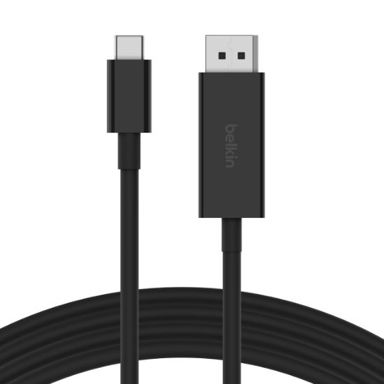 Image de Belkin 2 m USB Type-C DisplayPort Noir (AVC014BT2MBK)