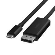 Image de Belkin 2 m USB Type-C DisplayPort Noir (AVC014BT2MBK)