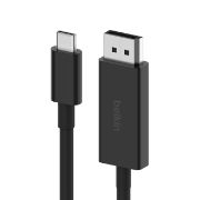 Image de Belkin 2 m USB Type-C DisplayPort Noir (AVC014BT2MBK)