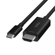 Image de Belkin 2 m USB Type-C HDMI Noir (AVC012BT2MBK)