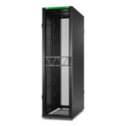 Image de APC Rack Netshelter SX Server, 2e génération, 45U, 2 124H x 600L x 1 200D mm, avec panneaux latéraux, noir (AR3305B2)