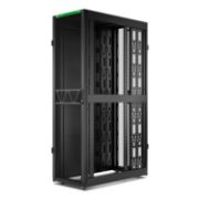 Image de APC Rack Netshelter SX Server, 2e génération, 45U, 2 124H x 600L x 1 200D mm, avec panneaux latéraux, noir (AR3305B2)