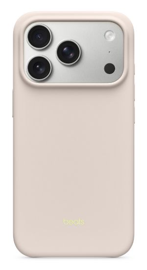 Image de Apple Coque Beats avec MagSafe et Commande de l’appareil photo pour iPhone 17 Pro - Gris gypse - Citron vert,Couleur de la pierre (MGKE4LL/A)
