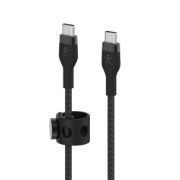 Image de Belkin BOOST?CHARGE PRO Flex câble USB 3 m USB 2.0 USB C Noir (CAB011BT3MBK)