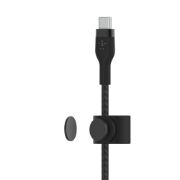 Image de Belkin BOOST?CHARGE PRO Flex câble USB 3 m USB 2.0 USB C Noir (CAB011BT3MBK)