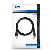 Image de ACT câble USB USB 2.0 3 m USB A USB B Noir (AC3033)