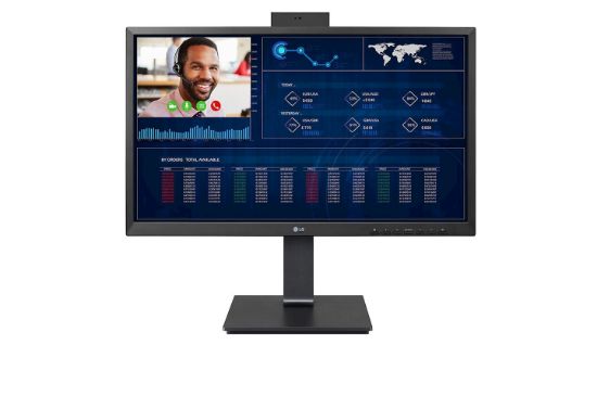 Image de LG 24CQ651W-BP Intel® Pentium® N6005 60,5 cm (23.8") 1920 x 1080 pixels PC All-in-One 8 Go DDR4-SDRAM 256 Go SSD Windows 10 IoT Enterprise Wi-Fi 6 (802.11ax) Noir (24CQ651W-BP.AEU)