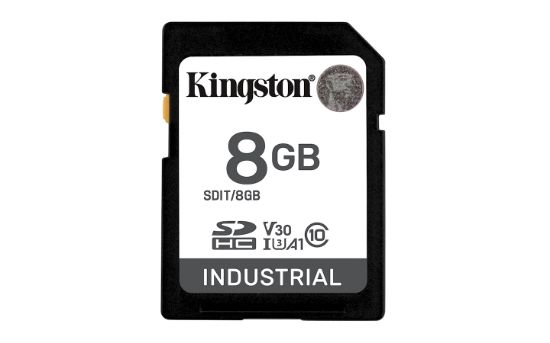 Image de Kingston Technology 8G SDHC Industrial pSLC (SDIT/8GB)