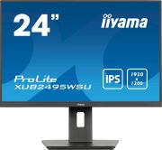 Image de iiyama ProLite écran plat de PC 61,2 cm (24.1") 1920 x 1200 pixels WUXGA LED Noir (XUB2495WSU-B7)