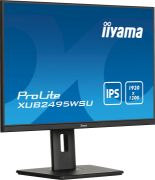 Image de iiyama ProLite écran plat de PC 61,2 cm (24.1") 1920 x 1200 pixels WUXGA LED Noir (XUB2495WSU-B7)