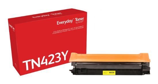 Image de Toner Jaune Everyday™ de Xerox compatible avec Brother TN-423Y, Grande capacité (006R04762)