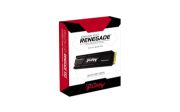 Image de Kingston Technology 2000G RENEGADE PCIe 4.0 NVMe SSD W/ Radiateur de dissipation thermique (SFYRDK/2000G)