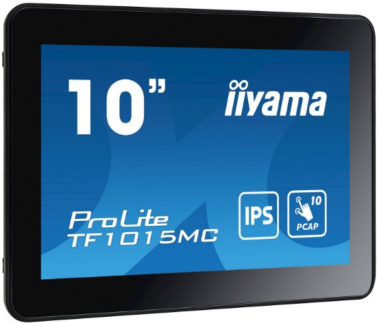 Image de iiyama écran plat de PC 25,6 cm (10.1") 1280 x 800 pixels HD LED Écran tactile Noir (TF1015MC-B3)