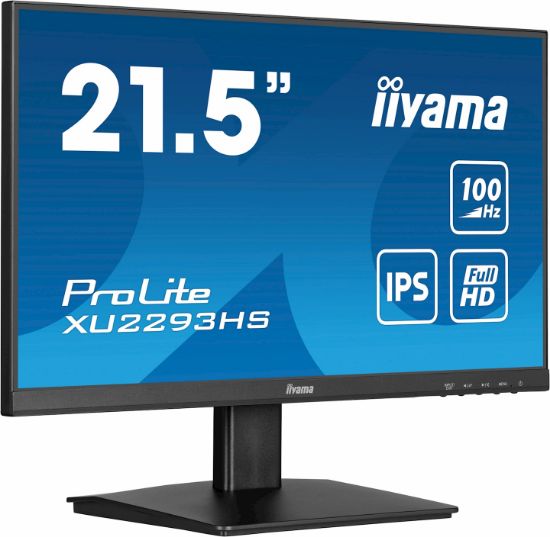 Image de iiyama ProLite écran plat de PC 54,6 cm (21.5") 1920 x 1080 pixels Full HD LED Noir (XU2293HS-B6)
