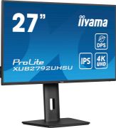 Image de iiyama ProLite écran plat de PC 68,6 cm (27") 3840 x 2160 pixels 4K Ultra HD LED Noir (XUB2792UHSU-B6)