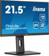Image de iiyama ProLite écran plat de PC 54,6 cm (21.5") 1920 x 1080 pixels Full HD LED Noir (XUB2293HS-B6)