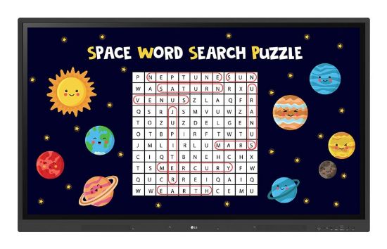 Image de LG 86TR3DK tableau blanc interactif 2,18 m (86") 3840 x 2160 pixels Écran tactile Noir (86TR3DK-B.YUEQ)